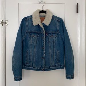 Levi’s Sherpa Denim Jacket